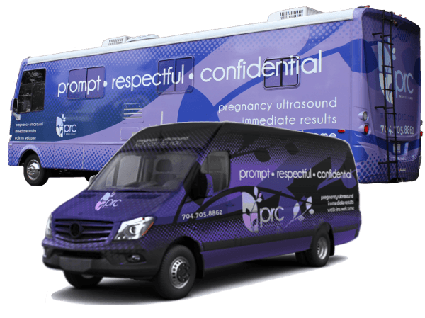 Early signs of pregnancy? visit pregnancy resource center or a PRC Mobile Care unit